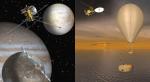 Zvažované projekty NASA a ESA k Jupiteru a Saturnu.
