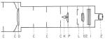 Obr. 1: Schéma původního Lyotova koronografu