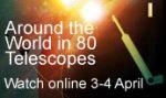 Kolem světa s 80 teleskopy