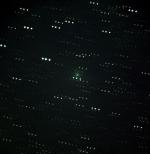Začátek expozice 11. 4 . 2009 v 02 h 11m UT , celková doba expozice 720 s , 0.3 - m dalekohledem a CCD kamerou expozicí 60 sekund na hvězdárně v Úpici. Foto Libor Vyskočil , Hvězdárna Úpice