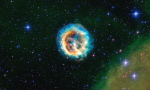 Snímek pozůstatku po explozi supernovy