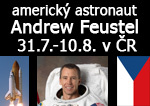 Americký astronaut A. Feustel v ČR