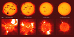 Pravděpodobný vzhled Slunce během vývoje