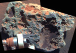 Největší meteorit na povrchu Marsu