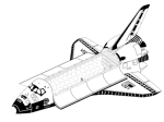 Omalovánka raketoplánu Omalovánka raketoplánu