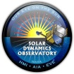 Logo projektu SDO (Solar Dynamics Observatory)