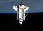 Endeavour po opuštění ISS