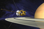 Průlet sondy Cassini kolem Saturnu