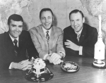 Posádka Apolla 13, zleva: Fred Haise, John Swigert a James Lovell. Autor: NASA