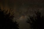 Střed Mléčné dráhy s celým souhvězdím Štíra a strukturami temných mlhovin. Autor: Petr Horálek