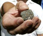 Část údajného meteoritu