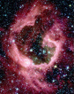 Kosmická bublina - vznik nových hvězd
