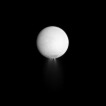 Gejzíry na povrchu Saturnova měsíce Enceladus