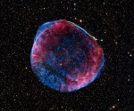 Složený snímek pozůstatku supernovy SN 1006