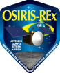 Logo projektu OSIRIS-REx - sondy NASA k odběru vzorku z povrchu asteroidu