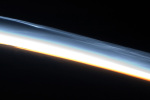 Noční svítící oblaky z ISS nad jižní polokoulí 30.1.2010