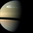 Obří bouře na planetě Saturn (2011) - foto sonda Cassini