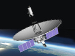 Kresba ruské družice Radioastron (Spektr-R)