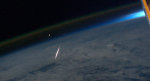 Snímek Perseidy 2011 z ISS. Autor: Ron Garan