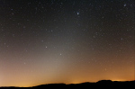 Zodiakální světlo nedaleko Osečné v podještědí. Autor: Martin Mašek