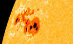 Sluneční skvrna AR1339. Zdroj: SDO/NASA.