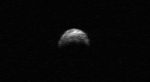 Planetka 2005 YU55 na radarovém obrázku. Autor: Arecibo/Cornell Uni
