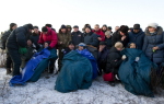 Posádka po opuštění své kabiny. Autor: Roscosmos.ru