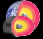 Předpokládaná struktura planetky Vesta