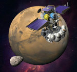 Ilustrační obrázek mise Phobos-Grunt