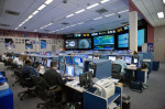 Řídící středisko v Houstonu sleduje přílet ATV-3 ke kosmické stanici. Autor: NASA/Expedice 30