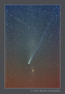 Kometa Ikeya-Zhang, galaxie M31 a meteor. Autor: Miloslav Druckmüller