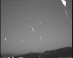 Meteory z roje Lyrid. Autor: Martin Popek