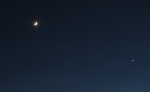 Měsíc a Venuše. Autor: Michal Špaček
