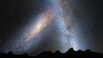 Jak bude vypadat na pozemské obloze srážka s galaxií M31?