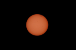 Venuše na pozadí Slunce. Autor: Jakub Nahodil