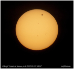 Přechod Venuše přes Slunce. Autor: Roman Krejčí