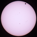 Přechod Venuše přes Slunce. Autor: Martin Bakeš