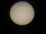 Přechod Venuše před Sluncem. Autor: Zuzana Součková