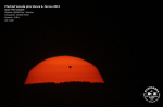 Přechod Venuše přes Slunce 2012. Autor: Petr Komárek