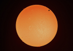 Přechod Venuše přes Sluneční disk. Autor: Martin Popek
