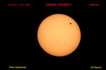 Přechod Venuše přes sluneční disk. Autor: Jiří Kapras
