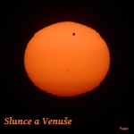 Přechod Venuše přes Slunce. Autor: Pavel Štys