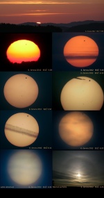 Přechod Venuše přes Slunce - 2012. Autor: Martin Hübner
