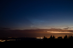 Noční oblaka nad dálnicí. Autor: Petr Horálek