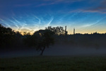 Noční svítící oblaka 15. června 2012 ráno. Autor: Petr Horálek