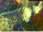 Bouře 1. července 2012 večer. Zdroj: EUMESAT/CHMI.