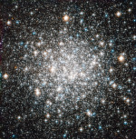 Kulová hvězdokupa M 68 na snímku z HST