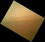 První barevný snímek z Curiosity. NASA/JPL-Caltech/MSSS