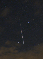 Meteory z Perseid a ranní seskupení. Autor: Martin Gembec