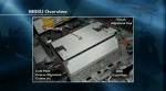 Snímek MBSU v platformě příhradového nosníku, H1 a H2 je označení dvou instalačních šroubů. Autor: NASA